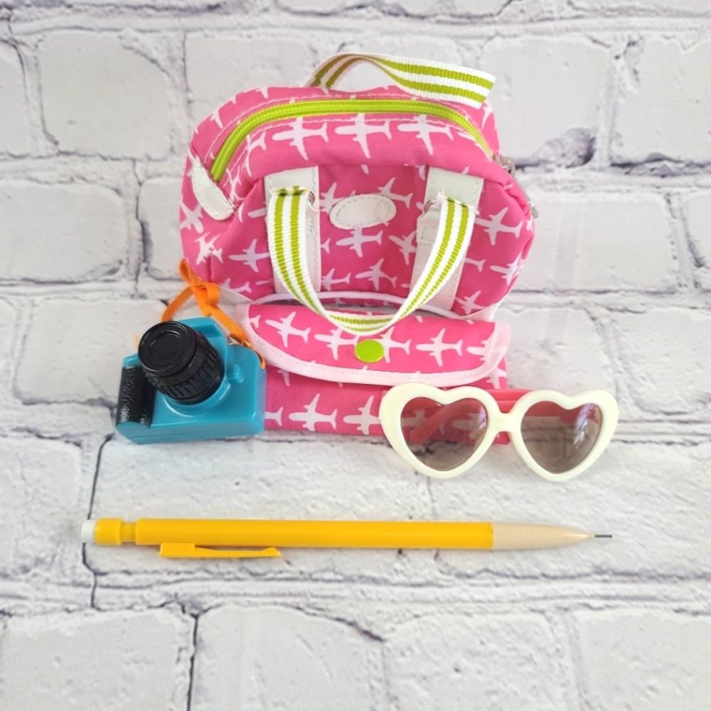 Our Generation 18" Doll Travel Kit - incomplete